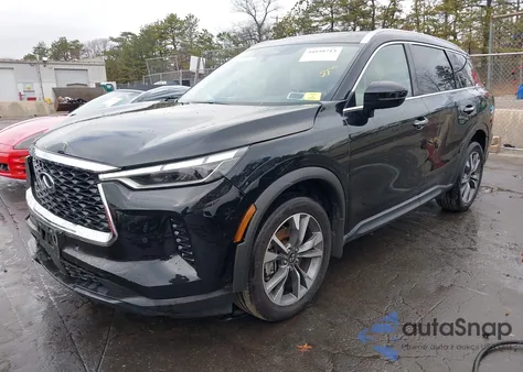 2025 Infiniti Qx60 Luxe Awd из США, поврежденный, VIN 5N1AL1FS8SC336504